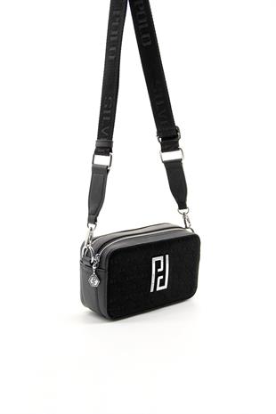 Silver & Polo Siyah - Siyah SP1078 Kadın Çapraz Çanta