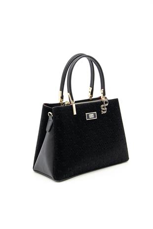 Silver & Polo Siyah - Siyah SP1098 Kadın El Çantası