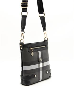 Silver & Polo Siyah - Siyah SP1120 Kadın Çapraz Çanta