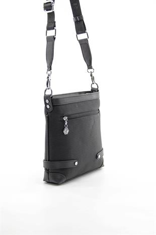 Silver & Polo Siyah - Siyah SP1120 Kadın Çapraz Çanta