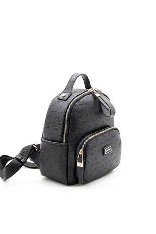 Silver & Polo Siyah - Siyah SP1130 Kadın Sırt Çantası