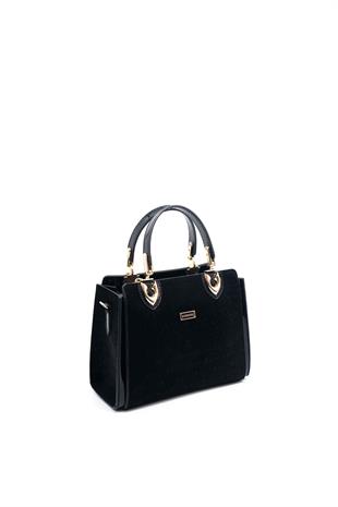 Silver & Polo Siyah - Siyah SP1133 Kadın El Çantası