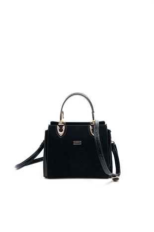 Silver & Polo Siyah - Siyah SP1133 Kadın El Çantası