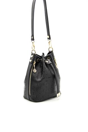 Silver & Polo Siyah - Siyah SP1137 Kadın Omuz Çantası