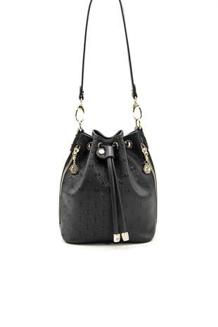 Silver & Polo Siyah - Siyah SP1137 Kadın Omuz Çantası