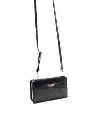 Silver & Polo Siyah - Siyah SP1138 Kadın Askılı Cüzdanlı Telefon Çantası