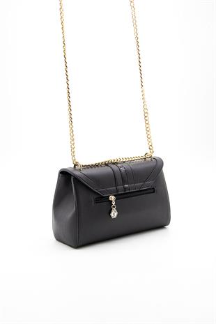 Silver & Polo Siyah - Siyah SP1139 Kadın Çapraz Çanta