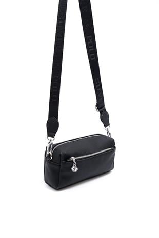 Silver & Polo Siyah - Siyah SP1142 Kadın Çapraz Çanta