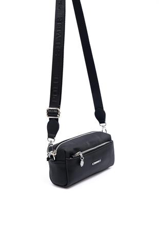 Silver & Polo Siyah - Siyah SP1142 Kadın Çapraz Çanta