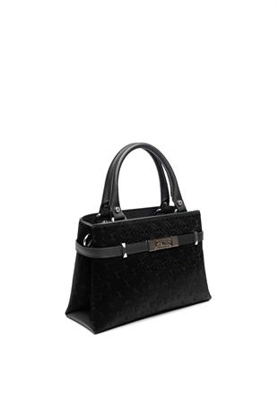 Silver & Polo Siyah - Siyah SP1149 Kadın El Çantası