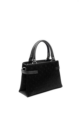 Silver & Polo Siyah - Siyah SP1149 Kadın El Çantası