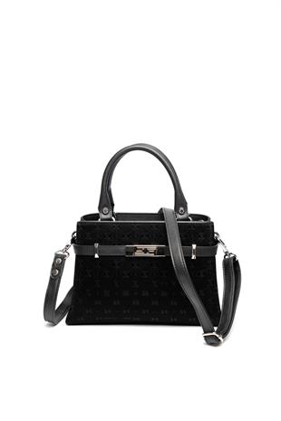 Silver & Polo Siyah - Siyah SP1149 Kadın El Çantası