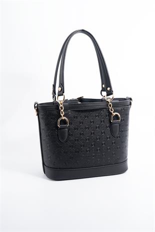 Silver & Polo Siyah - Siyah SP1155 Kadın El Çantası