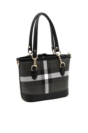 Silver & Polo Siyah - Siyah SP1155 Kadın El Çantası