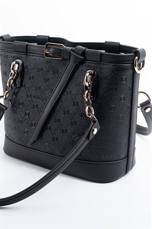 Silver & Polo Siyah - Siyah SP1155 Kadın El Çantası