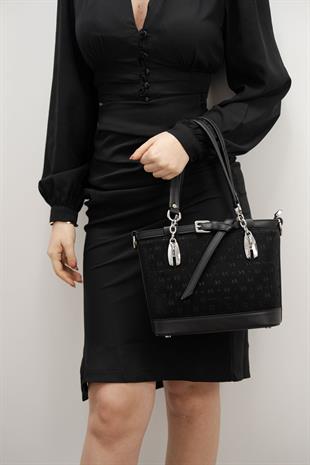 Silver & Polo Siyah - Siyah SP1155 Kadın El Çantası