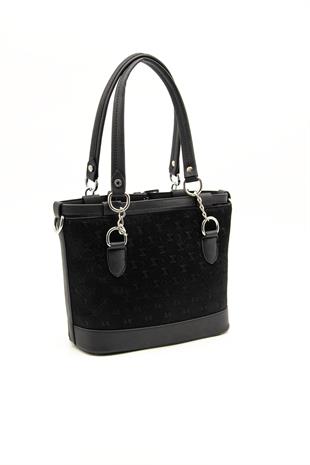 Silver & Polo Siyah - Siyah SP1155 Kadın El Çantası