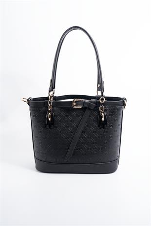 Silver & Polo Siyah - Siyah SP1155 Kadın El Çantası