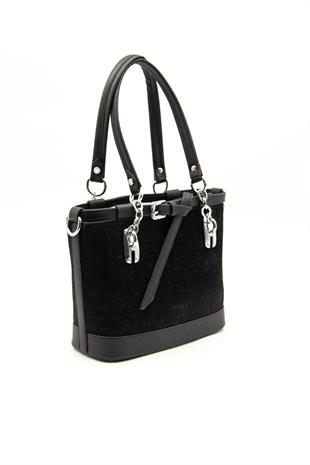 Silver & Polo Siyah - Siyah SP1155 Kadın El Çantası