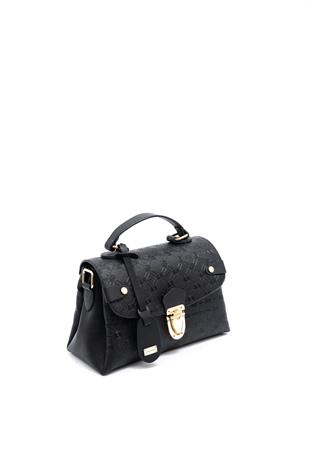 Silver & Polo Siyah - Siyah SP1159 Kadın El Çantası