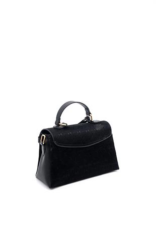 Silver & Polo Siyah - Siyah SP1159 Kadın El Çantası