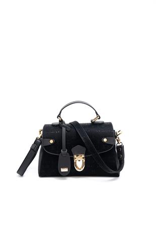 Silver & Polo Siyah - Siyah SP1159 Kadın El Çantası