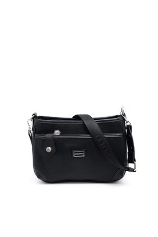 Silver & Polo Siyah - Siyah SP1160 Kadın Çapraz Çanta