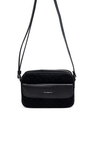 Silver & Polo Siyah - Siyah SP1165 Kadın Çapraz Çanta