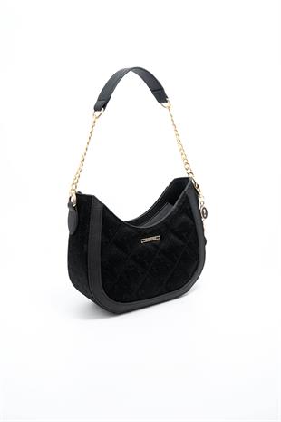 Silver & Polo Siyah - Siyah SP1168 Kadın Omuz Çantası