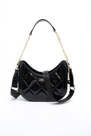 Silver & Polo Siyah - Siyah SP1168 Kadın Omuz Çantası