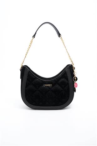 Silver & Polo Siyah - Siyah SP1168 Kadın Omuz Çantası