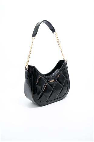 Silver & Polo Siyah - Siyah SP1168 Kadın Omuz Çantası