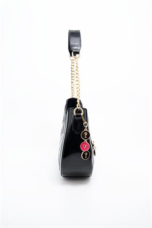 Silver & Polo Siyah - Siyah SP1168 Kadın Omuz Çantası