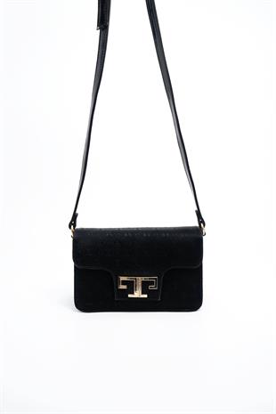 Silver & Polo Siyah - Siyah SP1170 Kadın Çapraz Çanta