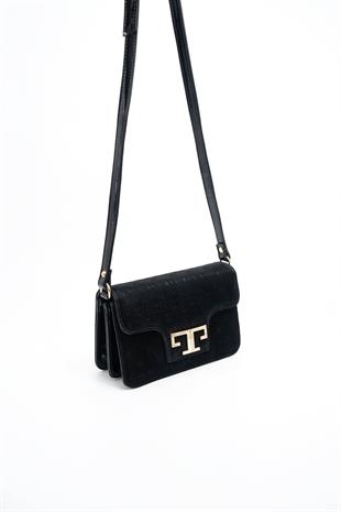 Silver & Polo Siyah - Siyah SP1170 Kadın Çapraz Çanta