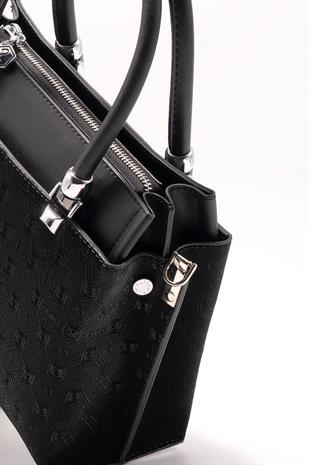 Silver & Polo Siyah - Siyah SP826 Kadın El Çantası