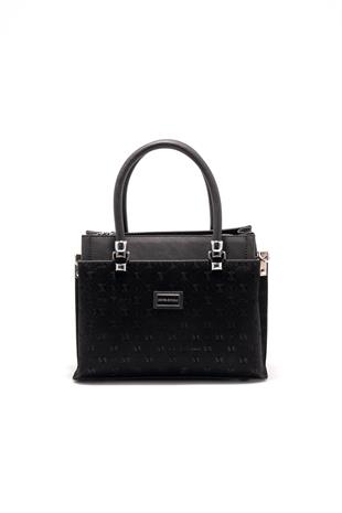 Silver & Polo Siyah - Siyah SP826 Kadın El Çantası