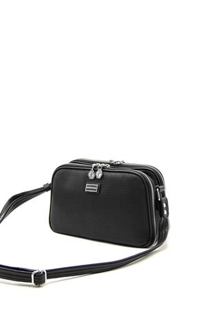 Silver & Polo Siyah - Siyah SP899 Kadın Çapraz Çanta