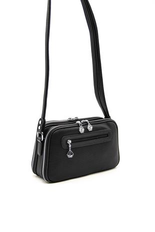 Silver & Polo Siyah - Siyah SP899 Kadın Çapraz Çanta