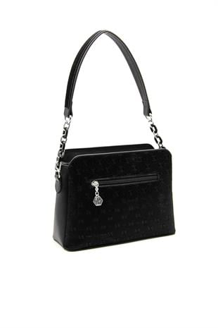 Silver & Polo Siyah - Siyah SP937 Kadın Omuz Çantası