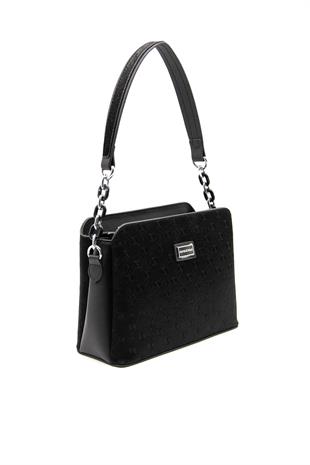 Silver & Polo Siyah - Siyah SP937 Kadın Omuz Çantası