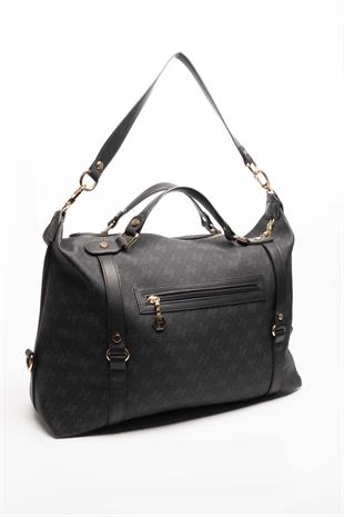 Silver & Polo Siyah SP1064 Kadın Seyahat Çantası