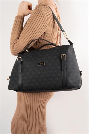 Silver & Polo Siyah SP1064 Kadın Seyahat Çantası