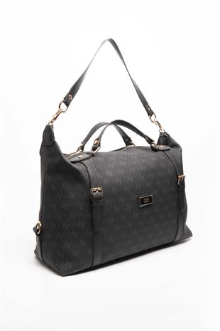 Silver & Polo Siyah SP1064 Kadın Seyahat Çantası