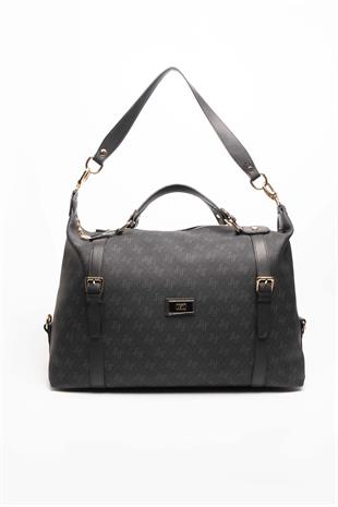 Silver & Polo Siyah SP1064 Kadın Seyahat Çantası