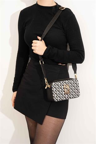 Silver & Polo Siyah SP1078 Kadın Çapraz Çanta