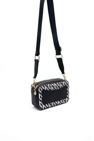 Silver & Polo Siyah SP1078 Kadın Çapraz Çanta
