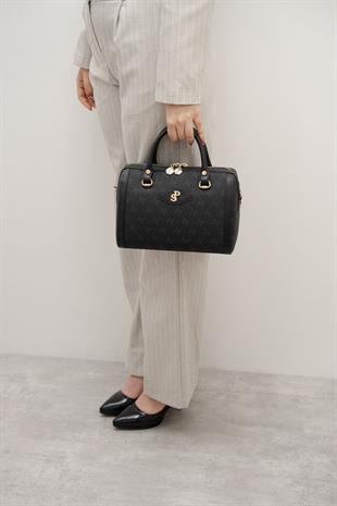 Silver & Polo Siyah SP1091 Kadın El Çantası