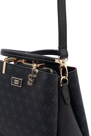 Silver & Polo Siyah SP1098 Kadın El Çantası