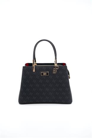 Silver & Polo Siyah SP1098 Kadın El Çantası